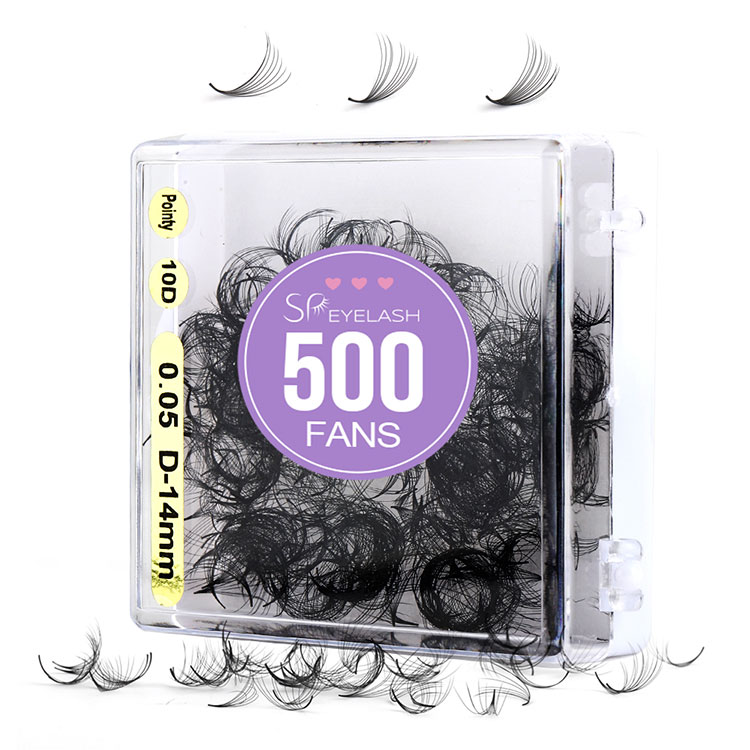 10d 500 팬 속눈썹